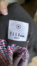 ELLE KIDS童裝 插肩袖寬松長(cháng)款風(fēng)衣女童春秋裝新款英倫風(fēng)百搭外套 水泥灰 160 (S) 曬單實(shí)拍圖