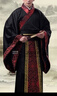 勤思路古裝男漢服俠客書(shū)生演出服畢業(yè)拍照班服古代唐裝舞臺影視劇服裝 黑色寶劍款 身高165cm 曬單實(shí)拍圖