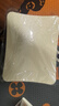 尊慕斯水果盤家用客廳輕奢高檔茶幾零食糖果透明托盤高顏值簡約干果盤子 波紋水果盤-大號【奶油色/1個】 曬單實拍圖
