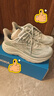 HOKA ONE ONE新款夏季女鞋克利夫頓 10跑步鞋CLIFTON 10輕量緩震 灰藍(lán)色/晶石藍(lán) 38 曬單實(shí)拍圖