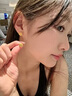 中國黃金玫瑰黃金耳釘女18K金耳飾女生七夕情人節(jié)禮物送女友老婆結(jié)婚紀(jì)念 18K金玫瑰花耳釘+情人節(jié)禮盒-0.35 曬單實拍圖