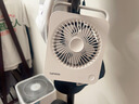 聯(lián)想【熱銷(xiāo)NO.1｜2025款制冷空調扇】桌面小風(fēng)扇超靜音家用空氣循環(huán)扇辦公室宿舍usb充電超長(cháng)續航風(fēng)寶 【冰川白pro】體感直降26℃丨冷風(fēng)循環(huán)丨冰爽全身 曬單實(shí)拍圖