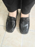 達芙妮方頭粗跟高跟鞋樂(lè )福鞋女單鞋2025春秋新款百搭JK制服鞋單鞋 黑色 37 曬單實(shí)拍圖