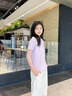 名創(chuàng)優(yōu)品（MINISO）休閑短袖t恤女2025年新款時尚今年流行的polo衫夏季薄款抗菌上衣 白色(純色) M 160(不褪色不變形) 曬單實拍圖