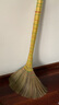 固鄉(xiāng) 掃把 芒草植物編織小掃帚 笤帚 物業(yè)工廠學校環(huán)衛(wèi)家庭清潔笤帚木柄 芒草笤帚1把 曬單實拍圖