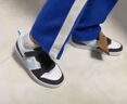 NIKE 耐克童鞋男女童休閑板鞋COURT BOROUGH魔術(shù)貼運(yùn)動(dòng)鞋小童 曬單實(shí)拍圖
