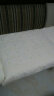 益丽丝（yilisi） 四季沙发垫套装布艺实木沙发坐垫子欧式双面全棉可水洗定制 紫荆花-米白 90*90cm单片（可用于扶手/靠背） 实拍图