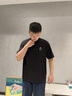 卡賓【刺繡圓領(lǐng)】涼感短袖T恤男裝2025夏季新款親膚透氣休閑上衣 曬單實(shí)拍圖