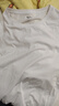 七匹狼（SEPTWOLVES）男士短袖T恤男夏季薄款t恤純棉圓領(lǐng)半袖舒適透氣打底衫男上衣 純棉白色 2XL (180推薦體重150-170斤) 曬單實(shí)拍圖