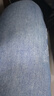 杰克·瓊斯（JACK&JONES） 百搭個(gè)性刮痕褲身拉鏈門襟直筒彈力舒適休閑牛仔褲男款225132137 曬單實(shí)拍圖