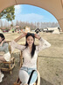 西兒設(shè)計(jì)感性感V領(lǐng)長(zhǎng)袖蕾絲衫女春秋季2025新款純欲辣妹短款緊身上衣 白色 均碼 曬單實(shí)拍圖