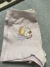 MQDMINI童裝女童內褲7A抑菌兒童四角短褲女孩3條裝棉內褲 花朵彼得兔 曬單實(shí)拍圖