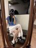 Munipugava金標貝殼頭運動鞋男女百搭潮流透氣板鞋緩震休閑貝殼頭板鞋 黑色 41 曬單實拍圖
