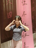 嫻柔短袖t恤女2025年夏季新款收腰翻領(lǐng)弧形下擺短款黑色半袖polo上衣 灰色 卡碼拍大 2XL 【120-130斤】 曬單實(shí)拍圖