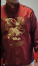恒源祥爺爺裝過(guò)壽外套中老年人男60歲大碼爸爸套裝老人生日衣服秋冬唐裝 紅色(上衣+春秋褲) XL 參考125-140斤左右 曬單實(shí)拍圖