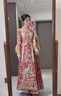 勤馳中式婚紗鳳冠霞帔秀禾服婚服高級感新款重工結婚嫁衣出閣禮 紅色-2486 M 均碼 曬單實(shí)拍圖