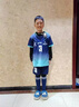 UNCN兒童足球服套裝定制男女童秋冬四件套小學(xué)生足球比賽訓練運動(dòng)隊服 7708-寶藍四件套 3XS（120-130cm 40-50斤） 曬單實(shí)拍圖