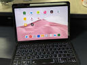 佐佑小子適用OPPO pad5/4pro/pad3pro/oppopadSE/pad2代一加平板2pro平板鍵盤(pán)保護套全包筆槽藍牙鍵盤(pán)殼 簡(jiǎn)約黑 OPPOPad4Pro 曬單實(shí)拍圖