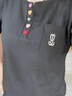 以純 YISHION設(shè)計(jì)感v領(lǐng)正肩短袖t恤女夏裝2025新款寬松韓版大碼顯瘦遮肚子上衣 黑色【純棉】 M 適合80-110斤 曬單實(shí)拍圖