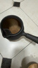 容山堂粗陶煮茶壺煮茶器奶茶罐烤奶壺炭爐圍爐煮茶罐罐奶茶壺陶罐 火焰燒煮茶器-中號(hào)配木蓋 700ml 曬單實(shí)拍圖