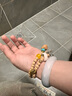 初享（CHUXIANG）百香籽手串白玉菩提根手鏈手持女雙圈佛珠文玩跑環(huán)配飾念珠雙圈男 經(jīng)年款  B00-206 曬單實(shí)拍圖