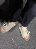 他她TATA厚底勃肯鞋女沙灘拖鞋女外穿涼鞋女2025夏季4QY03BT5黃棕 40 曬單實(shí)拍圖