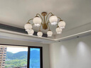 燈杏原木日式奶油風(fēng)客廳吊燈臥室吸頂燈全屋燈具套餐組合廣東中山大全 全光譜-套餐18【三室兩廳】 曬單實拍圖