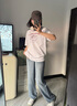 森馬（Semir）短袖t恤女中長款寬松上衣海洋精靈印花2025夏新款涼感抑菌套頭衫 漂白10007 L 165/88A 曬單實(shí)拍圖