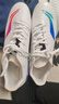 李寧（LI-NING）釘鞋新款田徑短跑學(xué)生專(zhuān)業(yè)四項男女中考跳遠訓練跑步比賽釘子鞋 藍粉鴛鴦【沖刺加分】 7釘 42  (尺碼偏小，建議拍大一碼) 曬單實(shí)拍圖