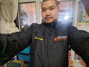 杜漢（DUHAN）摩托車騎行服套裝四季通用機車服防風(fēng)保暖防摔騎行夾克賽車服男 黑色套裝 L 曬單實拍圖