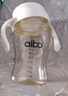 albo寶寶嘬口杯兒童水杯 敞口杯喝水喝奶啜飲杯360度唇控啜口學(xué)飲杯 PPSU嘬口杯 270ml 曬單實(shí)拍圖