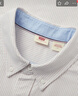 Levi's【商場(chǎng)同款】李維斯25春夏新款男士休閑刺繡長(cháng)袖襯衫0017V 褐白 M 曬單實(shí)拍圖