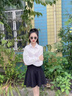 芭芙達妮短裙女夏季2025新款黑色百褶裙半身裙春秋小個子a字半裙蓬蓬傘裙 黑色夏款 (彈力腰) S 80斤左右 曬單實拍圖