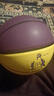 RONKATU籃球科比24號簽名款PU皮成人比賽標準翻毛皮7號球5號兒童中小學(xué)生 紫黃色單肩包套裝 7號球（標準比賽用球） 曬單實(shí)拍圖