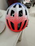 迪路仕（DEROACE）騎行頭盔帶風(fēng)鏡一體男女山地車(chē)公路車(chē)自行車(chē)安全帽眼鏡騎行裝備 橙藍星【磁吸風(fēng)鏡】+充電尾燈 曬單實(shí)拍圖