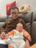 英氏（YEEHOO）夾棉連體衣動(dòng)態(tài)恒溫嬰兒衣服秋冬保暖新生兒衣服精梳棉寶寶爬服 曬單實(shí)拍圖