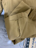 MMOPTOP日系復古工裝褲子男士秋冬季純棉寬松闊腿休閑褲8318 卡其色 XL 曬單實(shí)拍圖