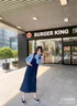 FSHE牛仔連衣裙女2025秋季新款韓版寬松中長款吊帶小個子減齡背帶 299-牛仔色 [收藏優(yōu)先發(fā)貨] L 120-135斤 曬單實拍圖