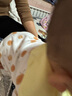 貝肽斯寶寶睡衣秋季男童女童哈衣爬服純棉長袖秋裝連體衣新生兒衣服 小柑橘-中開扣 90cm 曬單實(shí)拍圖