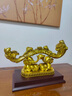 秦庭瀾境銅如意擺件大象客廳玄關(guān)辦公室家居裝飾高檔公司開(kāi)業(yè)禮品喬遷禮品 大象如意 大號(hào) 曬單實(shí)拍圖