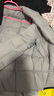 坦博爾春秋新款襯衫領(lǐng)餅干羽絨服女輕薄短款外套TBF330226D 夏云灰 新色 M (165) 曬單實(shí)拍圖