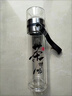 胖東來品質(zhì)茶水分離杯保溫杯泡茶師450ML雙層玻璃杯泡茶師禮品杯 水杯本色500cc【茶】加厚升級 曬單實拍圖