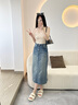 ASH男女同款2025春夏新款女鞋TWIST真皮半拖鞋女露趾平底拖鞋女 乳白色(女款) 37 曬單實(shí)拍圖