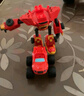 逸星熊飚速旋風戰(zhàn)車隊玩具變形機器人合金怪獸賽車飆速汽車機器人達林頓 紅色飚速機器人 曬單實拍圖