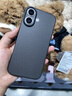 HOLDZU【無感超薄】適用蘋果16手機(jī)殼iphone16保護(hù)套超薄防摔殼磨砂散熱不沾指紋鏡頭全包保護(hù)殼 【鈦金色】超薄防摔丨鏡頭全包 曬單實拍圖