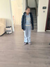 暇步士（Hush Puppies）【學(xué)院風(fēng)】童裝兒童女大童冬季簡約大方經(jīng)典收腰厚風(fēng)衣 藏藍(lán) 160 曬單實(shí)拍圖