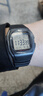 卡西歐（CASIO）手表戶外運動防水時尚簡約復古學生小方表W-96H-1A 2A 1B2A電子表 W-96H-1B深灰色 曬單實拍圖