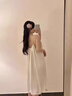 GP Memory性感睡衣女夏季純欲風(fēng)吊帶睡裙寬松可外穿少女家居服送閨蜜禮盒裝 奶油杏 L 【推薦100-125斤】 曬單實(shí)拍圖