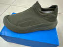 回力男鞋春夏季透氣款網(wǎng)面休閑飛織襪子鞋一腳蹬厚底軟跑步運動(dòng)椰子鞋 軍綠色 44 曬單實(shí)拍圖