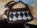 酷奇袋鼠法國小眾包包女2023七夕潮質(zhì)感時(shí)尚復古馬鞍包單肩百搭ins斜挎包 咖啡配菱格(無(wú)掛件) 小包 曬單實(shí)拍圖